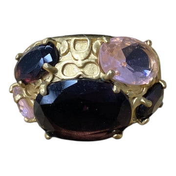 Ring Designer By Coach In Gold size 5