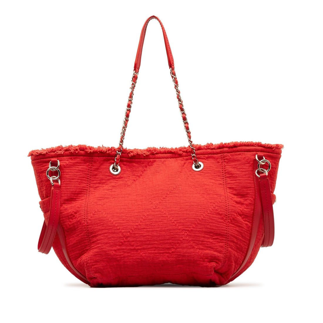 CHANEL Large Double Face Shopping Tote Satchel