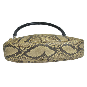 Beige  Bamboo Shoulder bag