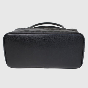Black  CC Medallion Tote Bag