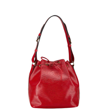Louis Vuitton Petit NoÃ©  Leather Shoulder Bag