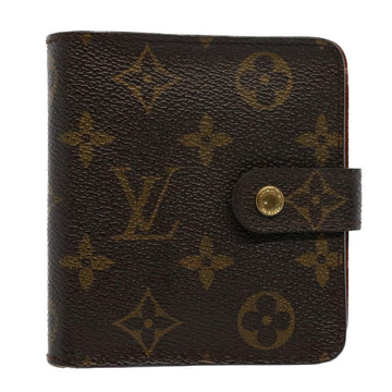 Louis Vuitton Compact Zip  Canvas Wallet