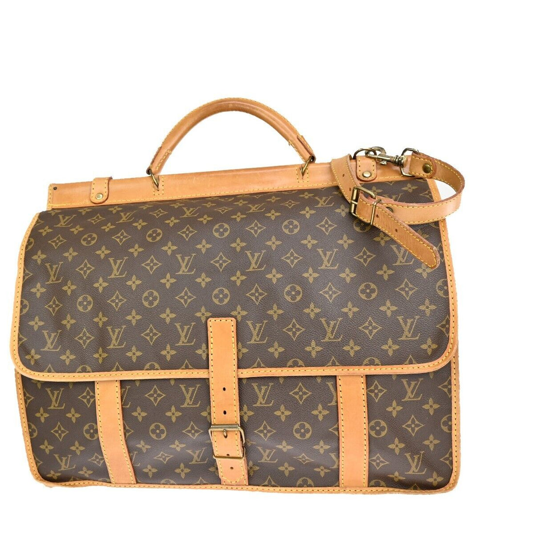 Louis Vuitton Kleber  Canvas Travel Bag