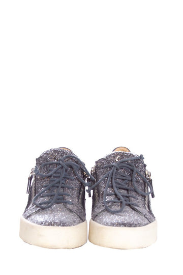 Gippe Zanotti Grey Sneakers SZ 37