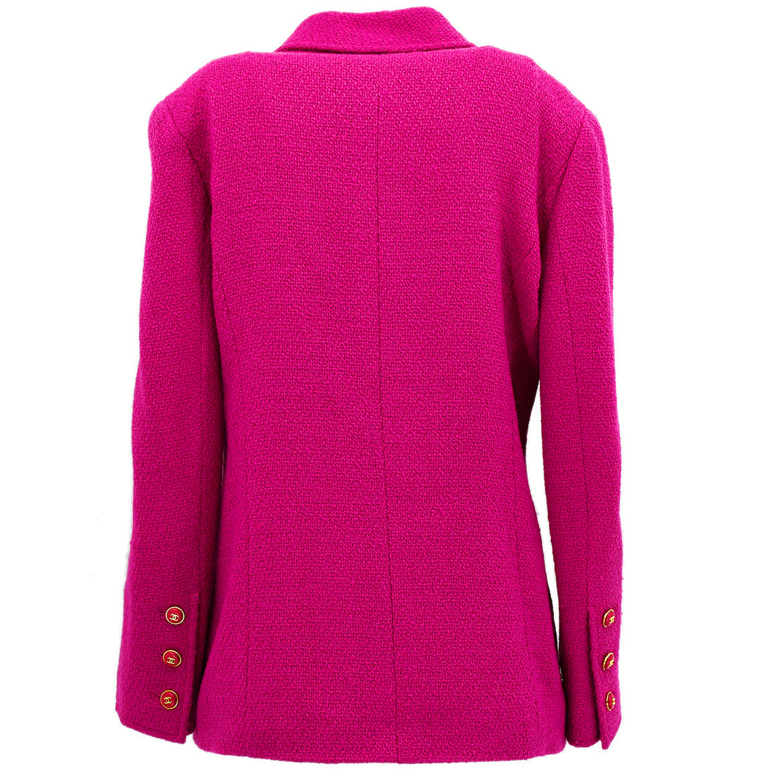 Chanel Double Breasted Jacket Pink 95A #40