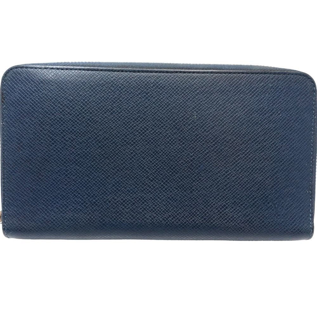 Louis Vuitton  Leather Long Wallet (Bi-Fold)