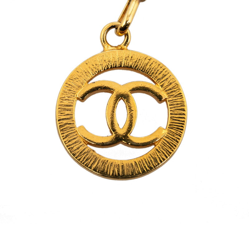 Chanel  Cocono mark Round Chain Belt Gold   Chanel