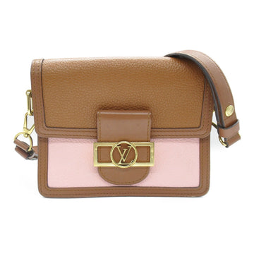 Louis Vuitton Dauphine Mini  Leather Shoulder Bag