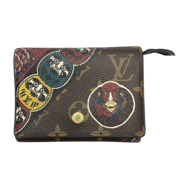 Louis Vuitton Portefeuille Victorine  Canvas Wallet