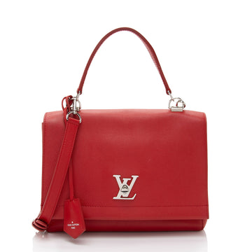 Louis Vuitton Leather Lockme II Satchel