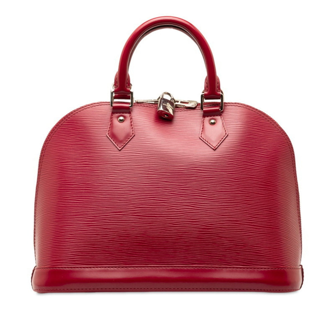 Louis Vuitton Alma  Leather Handbag