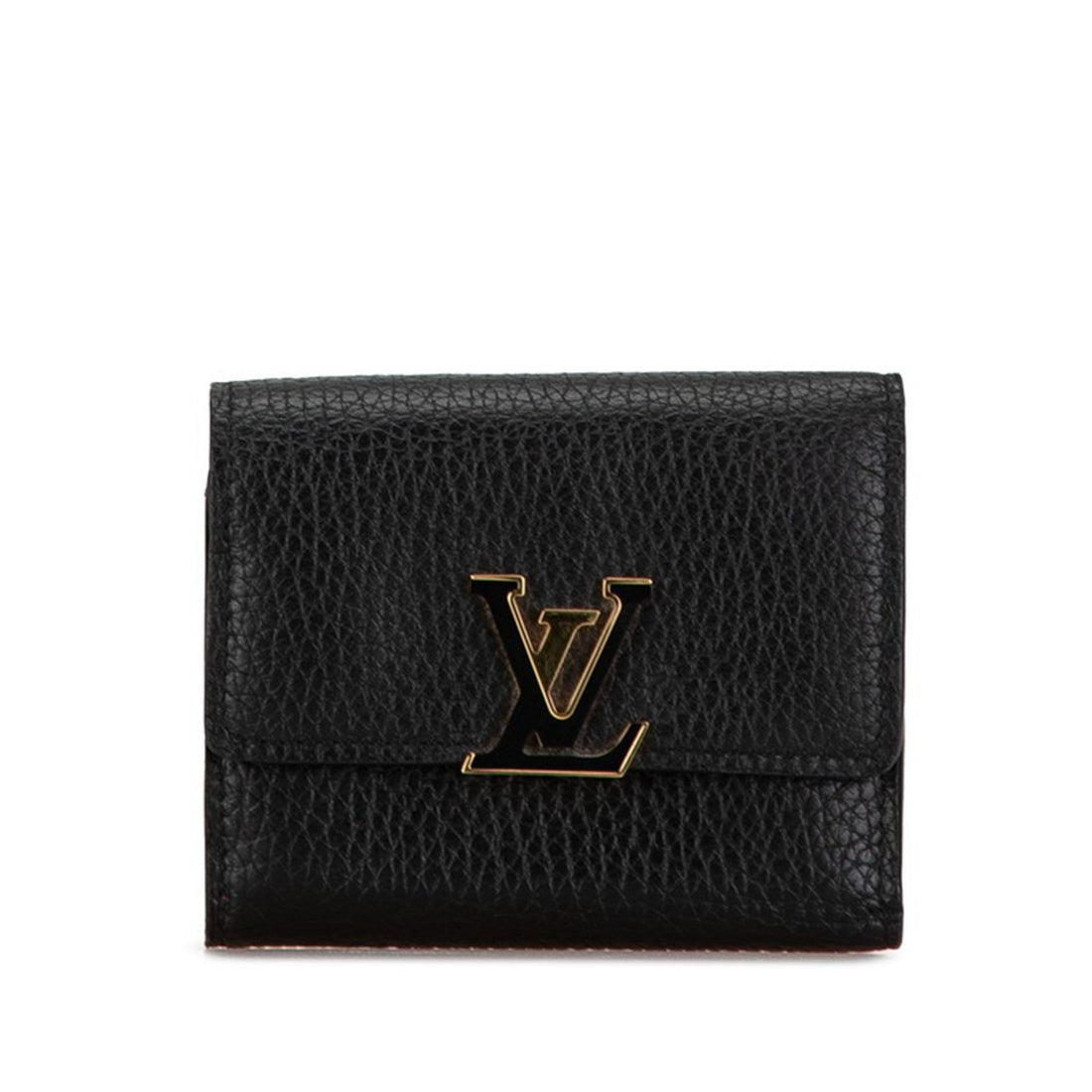 Louis Vuitton  pink Leather Wallet (Tri-Fold)