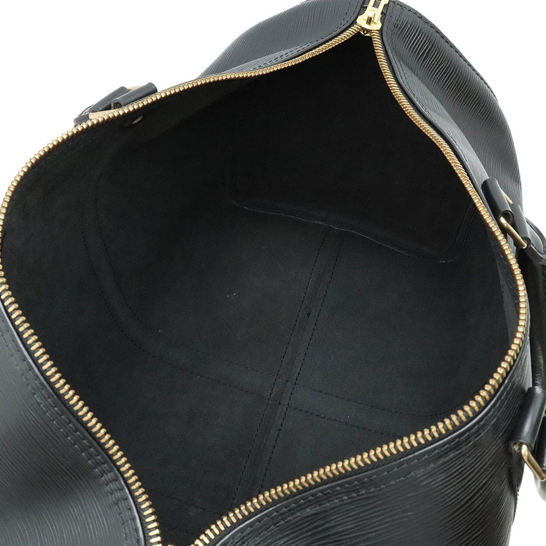 Louis Vuitton Keepall 45  Leather Travel Bag