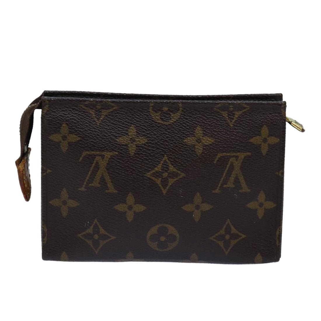 Louis Vuitton Poche Toilette  Canvas Clutch Bag
