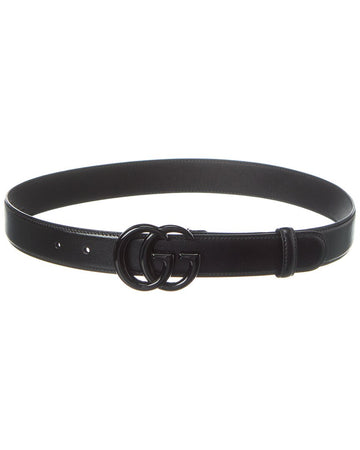 Gucci GG Marmont Leather Belt