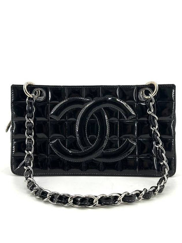 Chocolate bar  mini chain shoulder bag Chanel