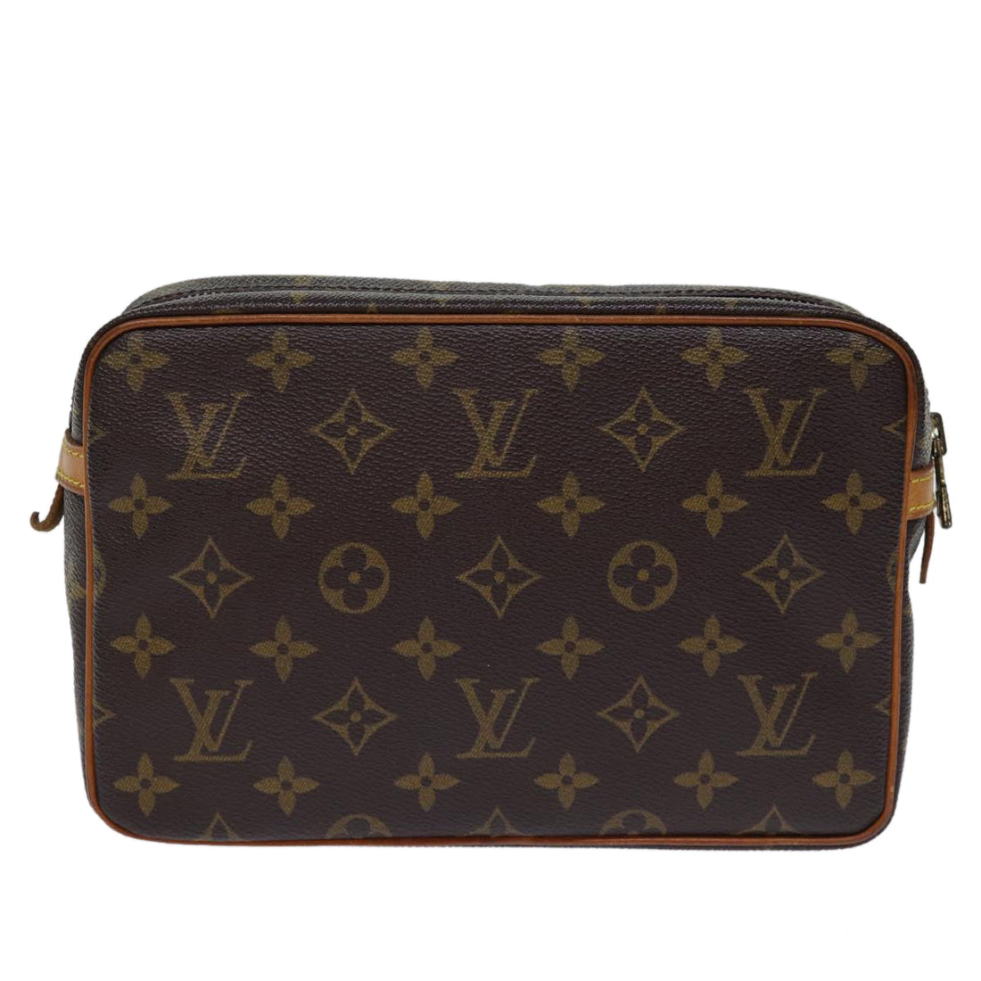 Louis Vuitton Compiegne 23  Canvas Clutch Bag