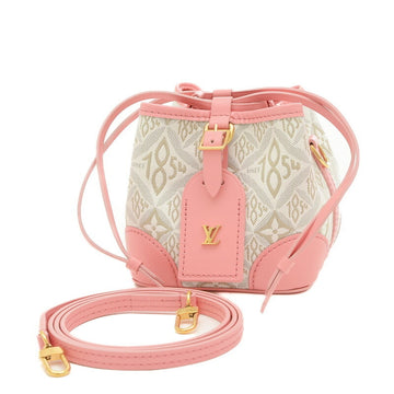 Louis Vuitton Nano NoÃ©  Canvas Shoulder Bag