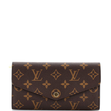 Sarah Wallet NM Monogram Canvas