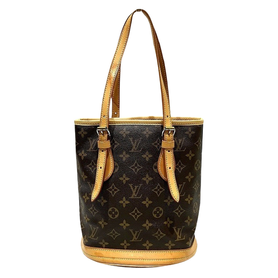 Louis Vuitton Bucket Pm  Canvas Shoulder Bag
