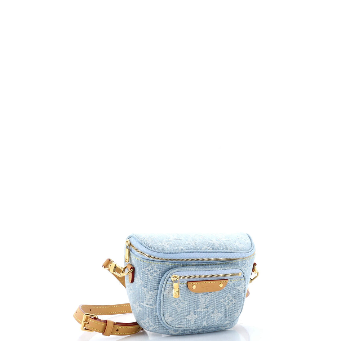 Bum Bag Monogram Denim Mini
