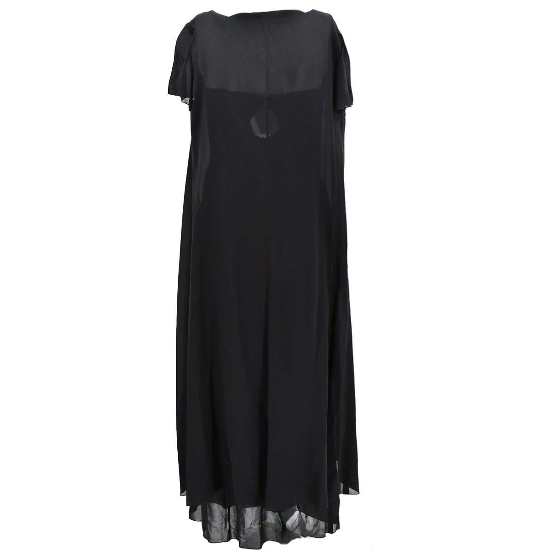 Chanel Sleeveless Dress Black 97P #36