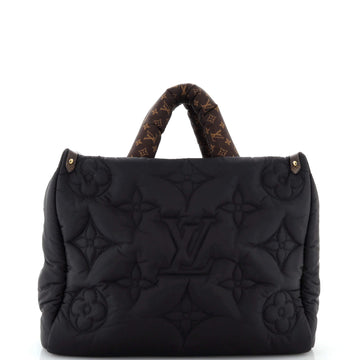 Pillow OnTheGo Tote Monogram Quilted Econyl Nylon MM