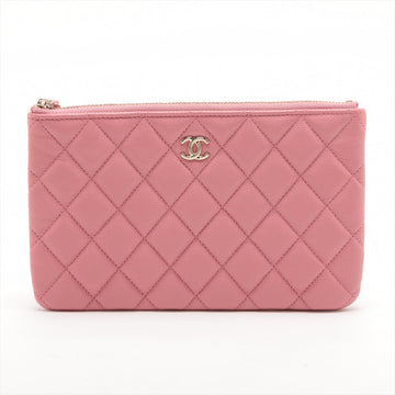 Chanel Matrasse Caviar S Pouch Pink Gold  Random