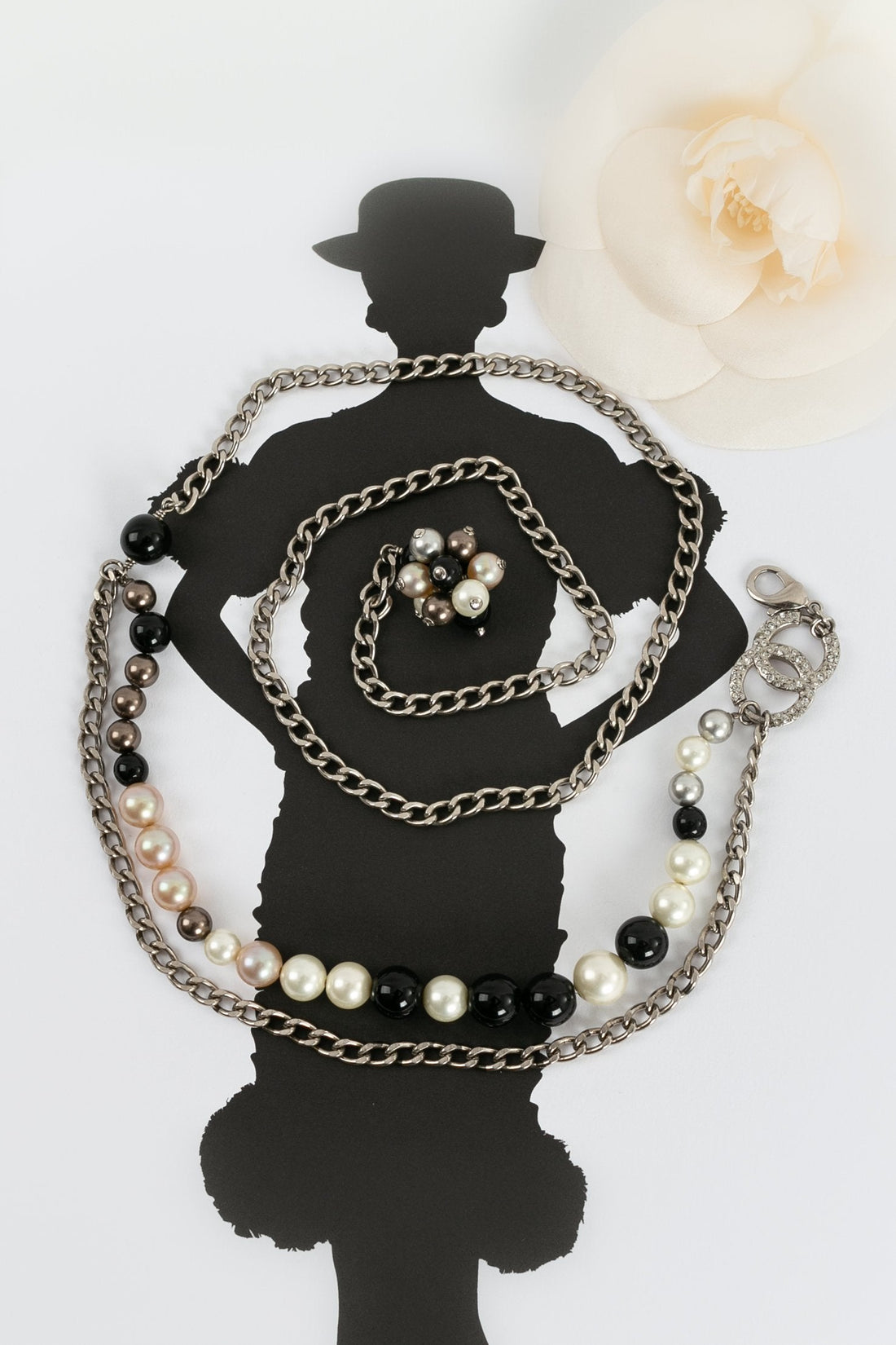 Ceinture argent?©e Top Quality Chanel Printemps 2004