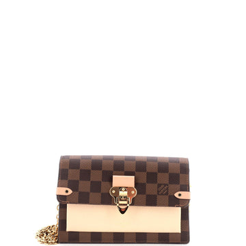 Vavin Chain Wallet NM Damier with Leather
