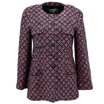 Chanel Jacket Pink 95A #36