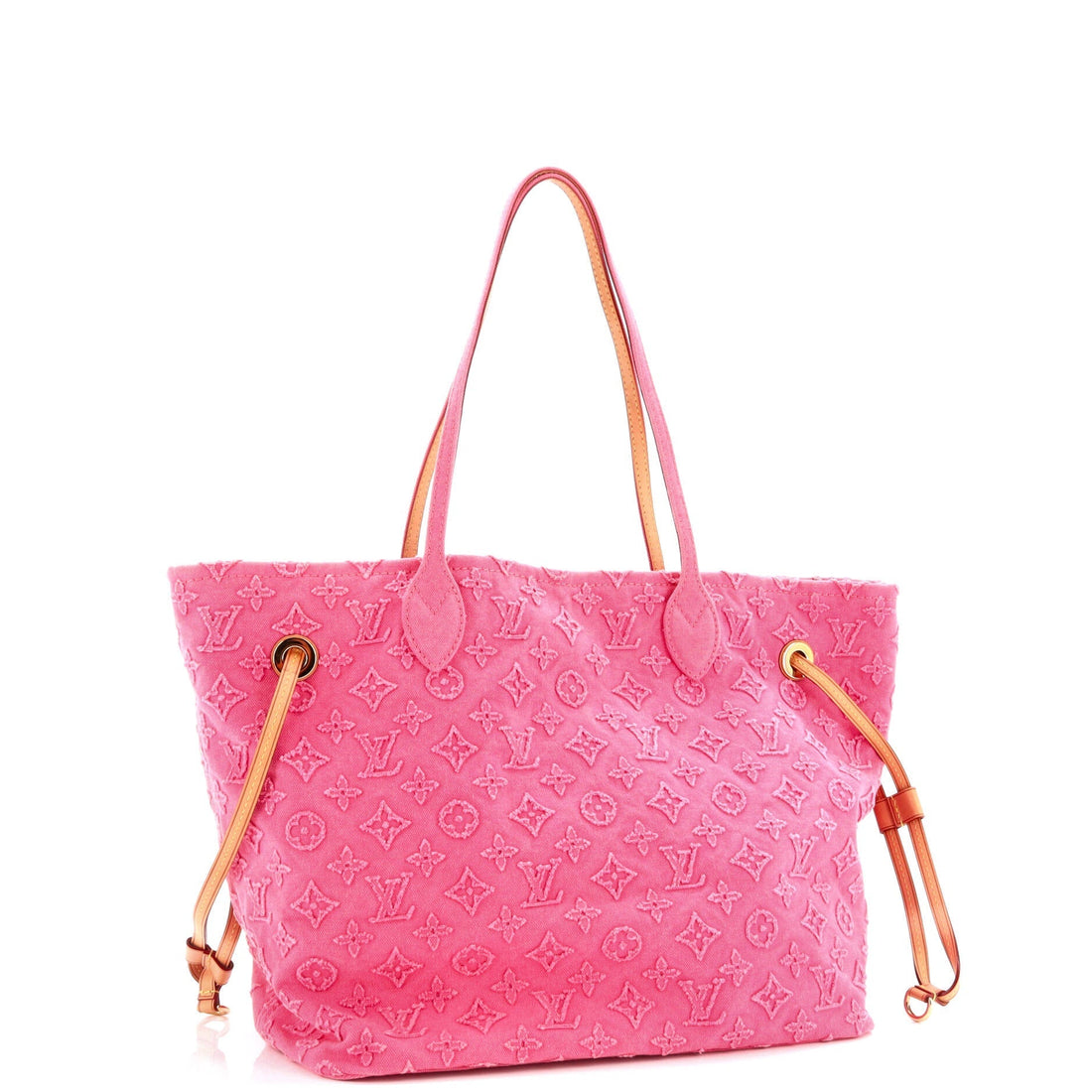 Neverfull Tote Monogram Stonewashed Denim MM