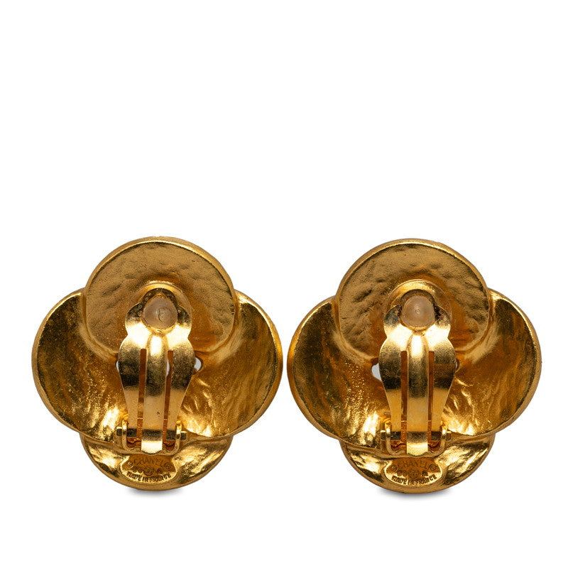 Chanel  Cocono mark Alabesk Clover Earring Gold Makeup  CHANEL