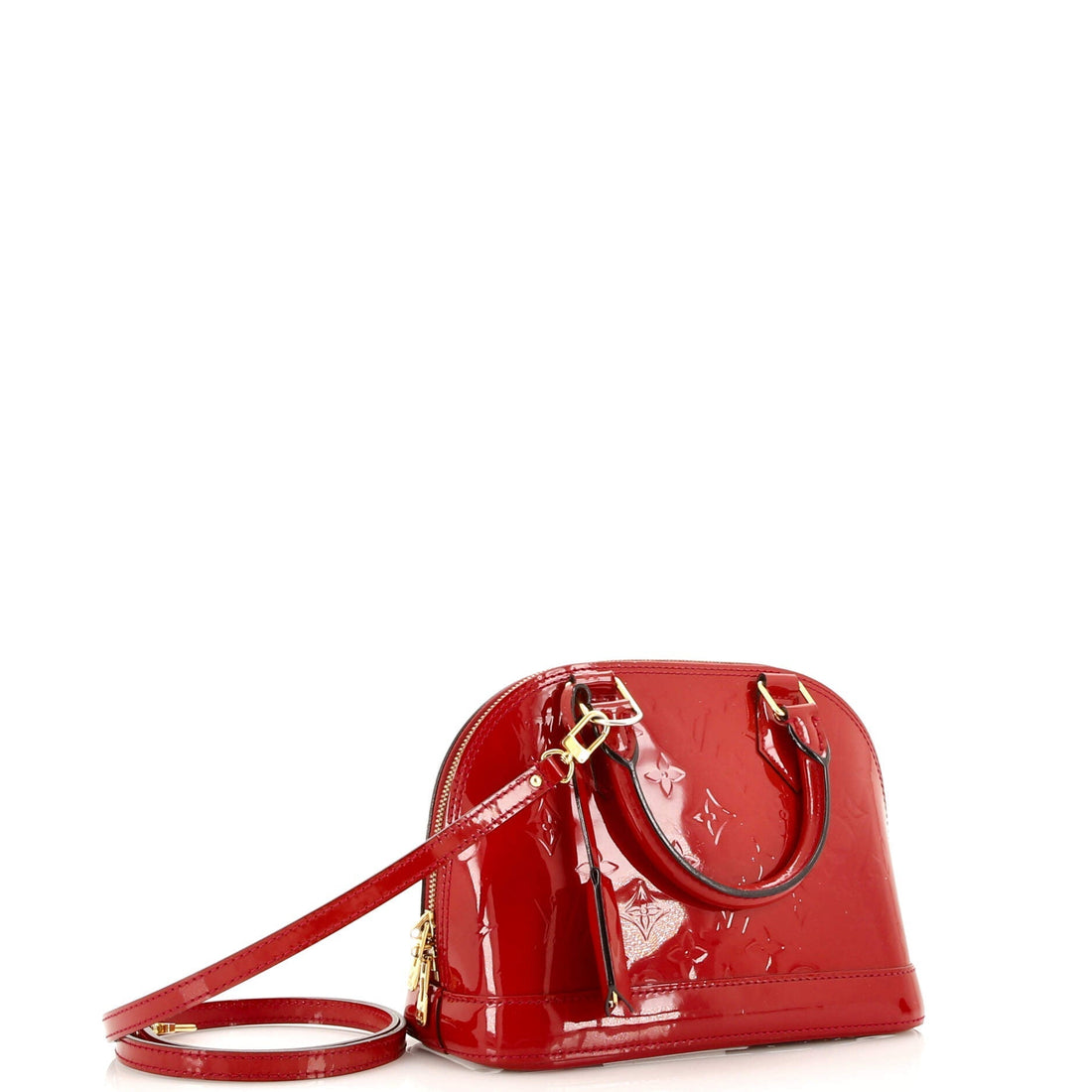 Alma Handbag Monogram Vernis BB