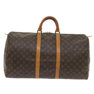 Louis Vuitton Keepall 55  Canvas Travel Bag
