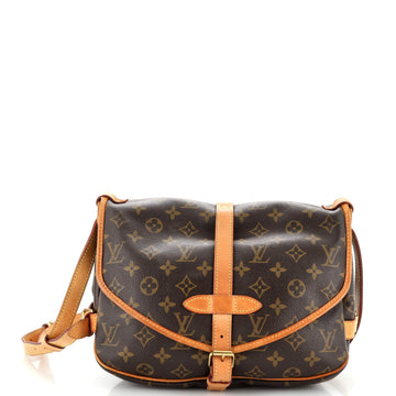 Saumur Handbag Monogram Canvas 30