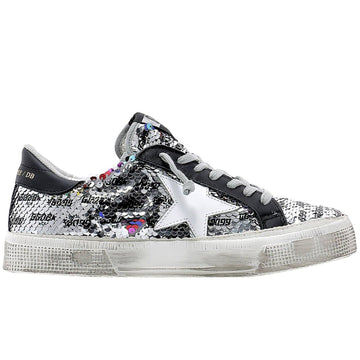 en Goose Leather Women's Sneaker
