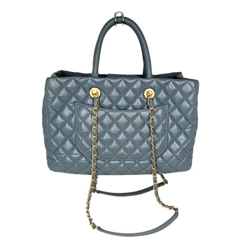Chanel Aged CalBNkin Coco Allure Shopping Tote