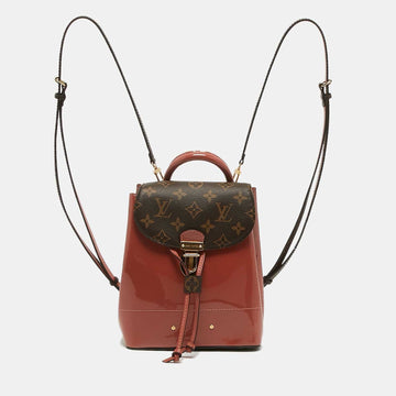 Louis Vuitton Vieux Rose Monogram Canvas And  Leather Hot Springs Backpack