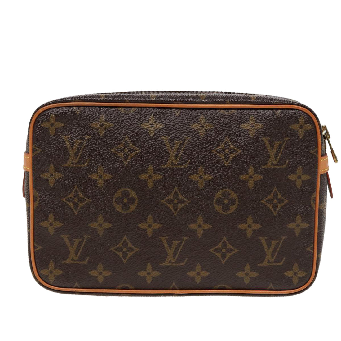 Louis Vuitton Compiègne  Canvas Clutch Bag