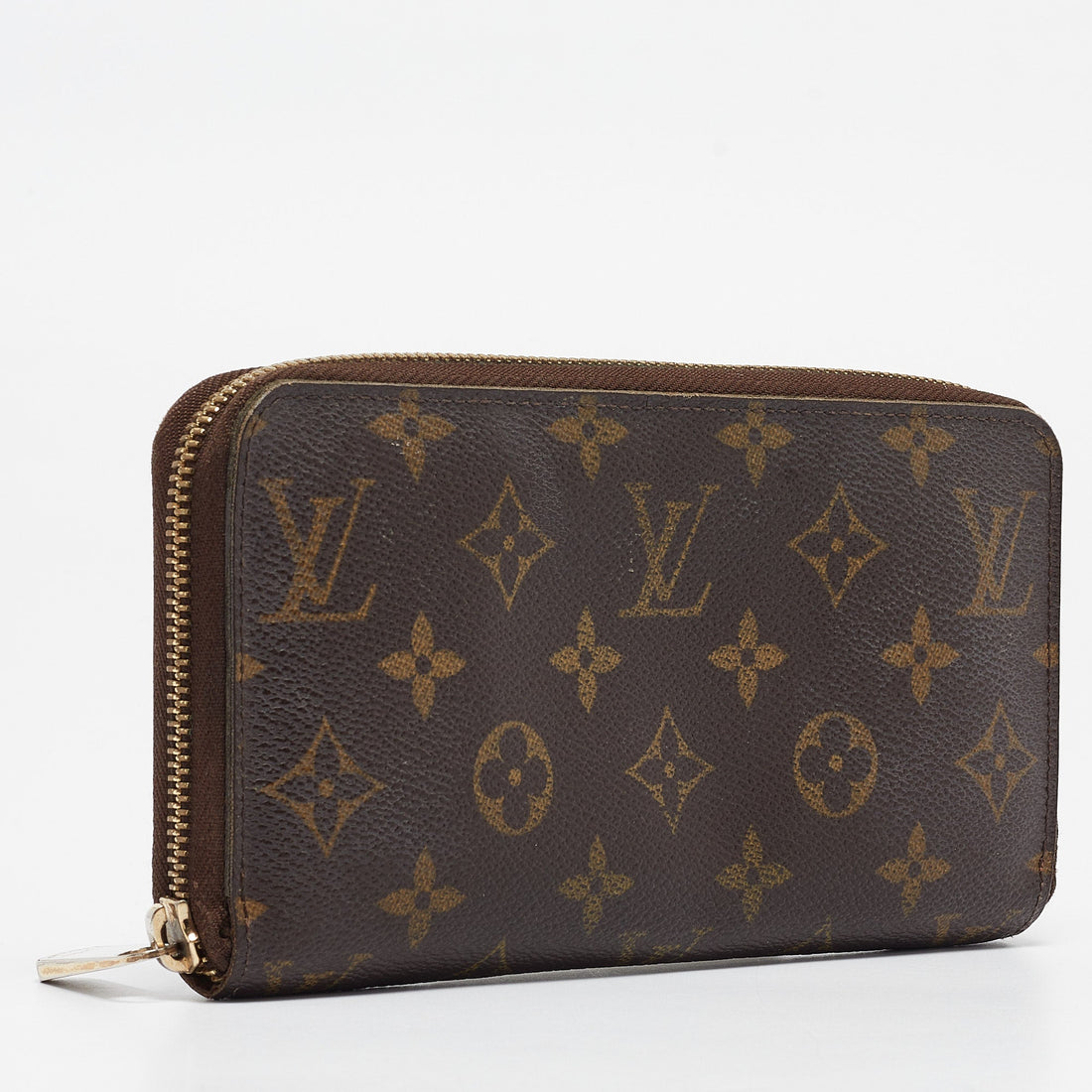 Louis Vuitton Monogram Canvas Zippy Compact Wallet