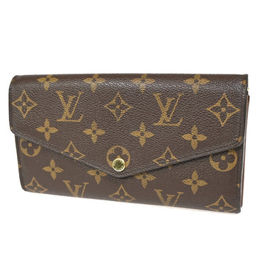 Louis Vuitton Sarah  Canvas Wallet