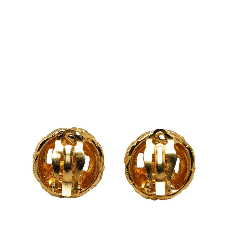 Chanel Coco Twist Motif Earrings G   Chanel