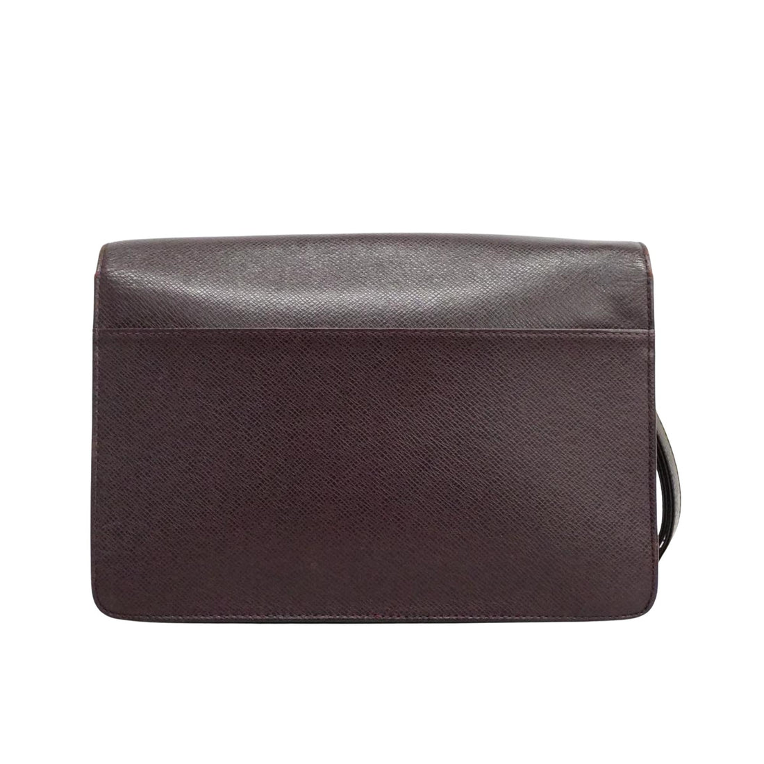 Louis Vuitton Selenga  Leather Clutch Bag