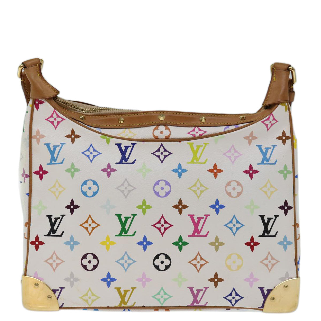 Louis Vuitton Boulogne  Canvas Shoulder Bag