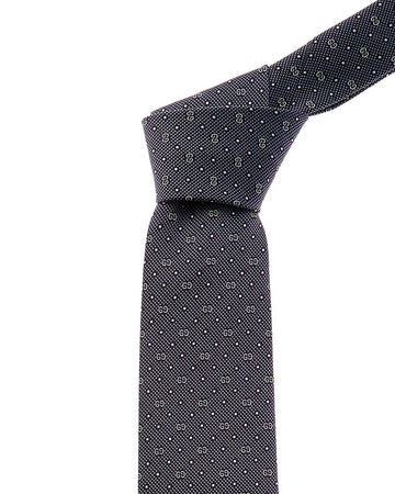 Gucci Navy GG Silk Tie