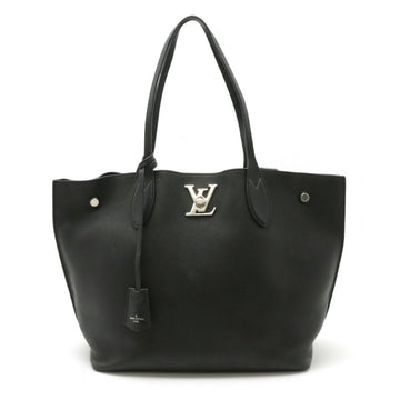 Louis Vuitton Lockme  Leather Tote Bag