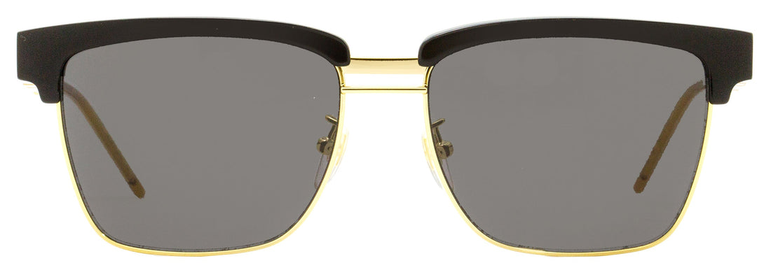 Gucci Men's Square Sunglasses GG0603S 001 Black/Gold 56mm