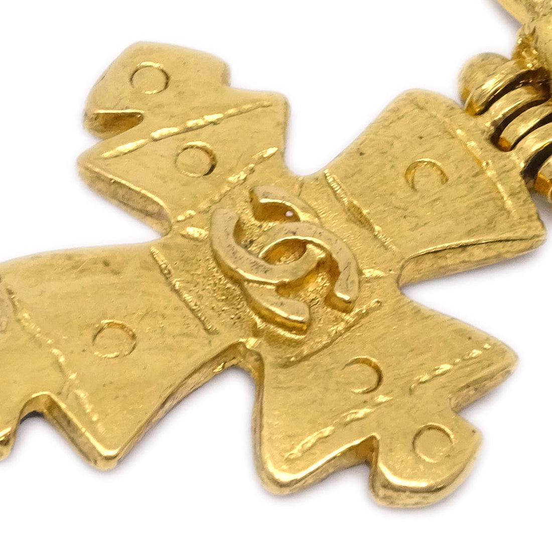 Chanel Brooch Pin Gold 94P