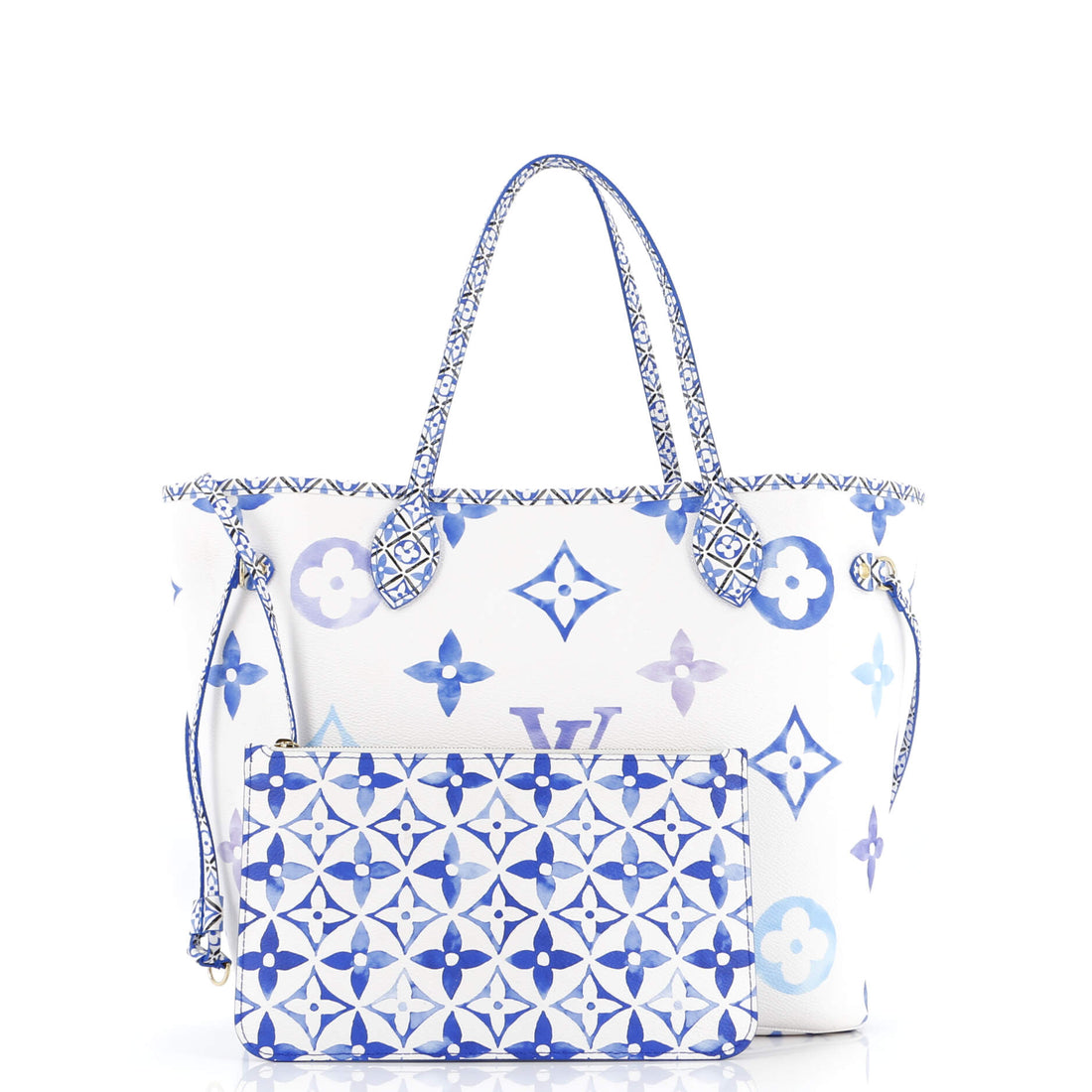 Neverfull NM Tote By The Pool Monogram Watercolor Giant MM